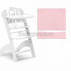 Childhome Lambda 2 White + Pastel old pink