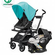 Orbit Baby G3 2 в 1 (прогулка + кресло с базой) Black - капюшон Teal