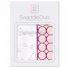 SwaddleDesigns Набор пеленок Swaddle Duo PK Big Chickies