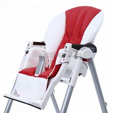 Esspero Сменный чехол Sport для стульчика Peg-Perego Diner White/Red