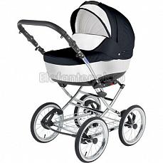 Bebe-Mobile Santana 3 в 1 (Бебе Мобайл Сантана) Белый в стразы - Т. Синий 10W