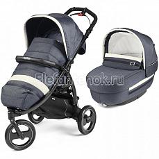 Peg-Perego Book Cross 2 в 1 (с люлькой Culla Elite) (Пег-Перего Бук Кросс Кулла Элит) Luxe Mirage