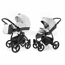 Esspero Grand Newborn Lux 2 в 1 White leatherette (шасси Black)