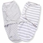 Summer Infant SwaddleMe Конверт для пеленания на липучке (2 шт.)