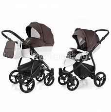 Esspero Grand Newborn Lux 2 в 1 Cacao leatherette (шасси Black)