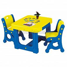Haenim Toy Детская мебель стол (парта) + 2 стула Цвет не выбран