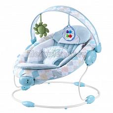 Happy Baby Lounger (Хепи Беби Лонгер) Сине-серый (Rhomb)