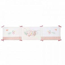Nattou Bed Bumper бампер для кроватки Iris & Lali Коала и Собачка
