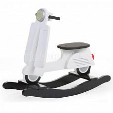 Childhome ROCKING SCOOTER BLACK/WHITE