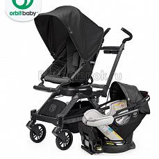 Orbit Baby G3 2 в 1 (прогулка + кресло с базой) Black - капюшон Black