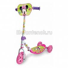 Smoby Самокат 3-х колесный Disney Minnie Mouse, белая рама