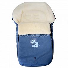 Womar №S77 Exlusive Lion melange fabric Синий