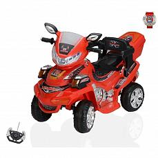 Rich Toys B 021 Электромотоцикл-квадрацикл на 4-х колёсах  red