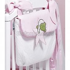 Roman Baby Stella Stellina сумка на кроватку розовый