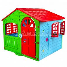 PalPlay Игровой домик Красный/Голубой/Зеленый