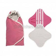 Lodger Wrapper Fleece Pink Stars & Stripes