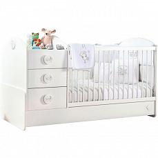 Cilek Baby Cotton кроватка-трансформер 75x114&75x160   Цвет не выбран