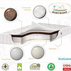 Babysleep EcoLatex Cotton 125*65 Цвет не выбран