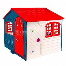 PalPlay Игровой домик Красный/Морской/Белый/