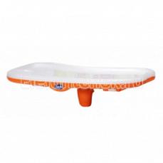 Chicco Столик к стульчику Chicco Polly New c разделителем оранжевый