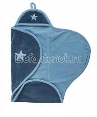 Jollein  Флисовое одеяло-конверт Vintage blue (Винтажный голубой)