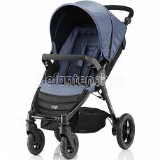 Britax B-Motion (Бритакс Би Моушен) Blue Denim + накидка на ножки