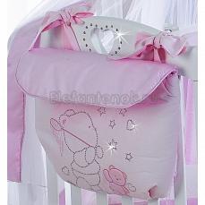 Roman Baby Polvere Di stelle сумка на кроватку  розовый
