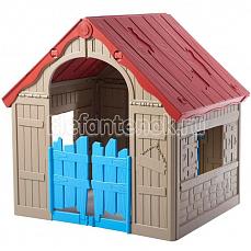 Keter Foldable Playhouse складной Бежевый Красный