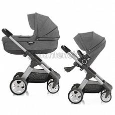 Stokke Crusi (Стокке Крузи коляска 2 в 1) Black Melange / Черный Меланж