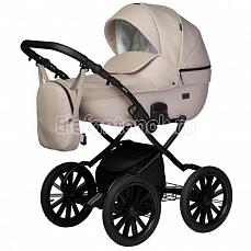 Indigo Mio Plus 14 (3 в 1) с автокреслом 02 - (св.бежевая-кожа)