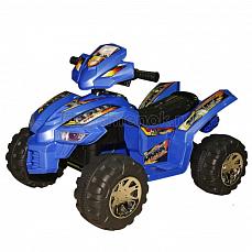 Rich Toys D 068 Электромотоцикл-квадроцикл на 4-х колёсах  синий