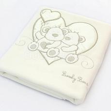 Fiorellino Lovely Bear покрывало флисовое 110x75  Цвет не выбран