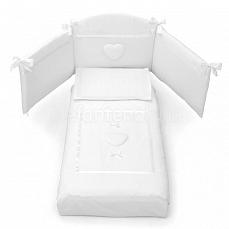 Erbesi Постельное белье Dolce   белый